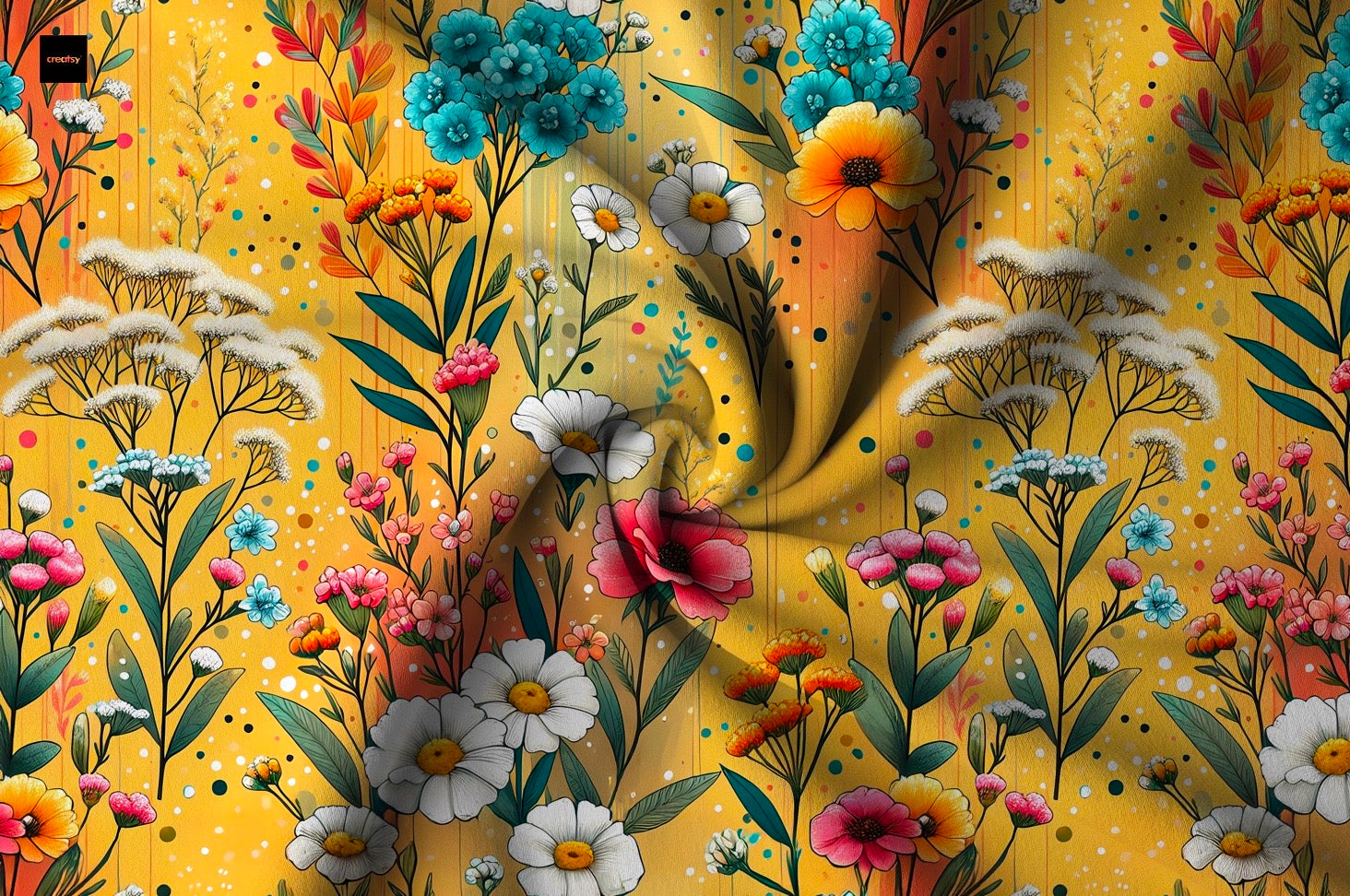 Gelb Blumenwiese  Dauervorbestellung